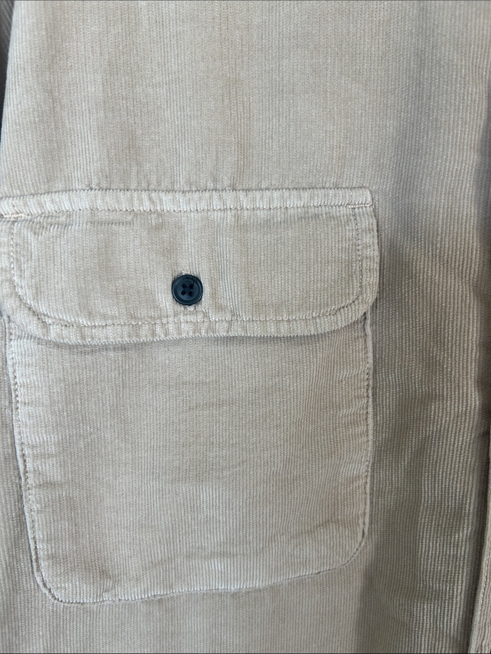 ASOS Tan Casual Button-Down Long Sleeve Shirt - Picture 4 of 8